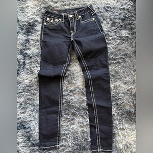 True Religion Dark Blue Skinny Jeans